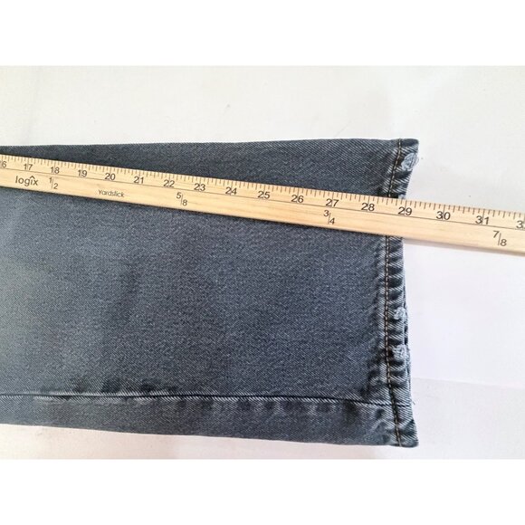 We The Free Jeans Womens Size 31 High-Rise Straight Button Fly‎ Blue Denim - Picture 9 of 11